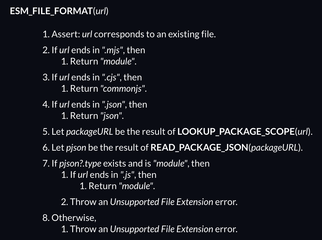 ESM File Format API